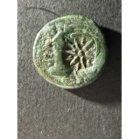 Боспор пантикапей с надчеканом. (27)