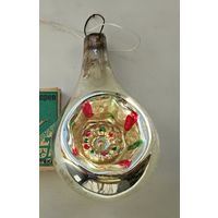 Ёлочная игрушка. Лампочка. Ж-17.