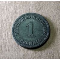 1 пфенниг 1886 AA . Германия (Германская империя).