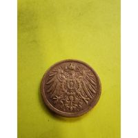 2 пфеннига 1913 (А). отличная. СМОТРИТЕ ДР. МОИ ЛОТЫ. Большая распродажа!