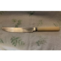 Нож столовый. СССР. Нержавейка. Клеймо ИЗ. Ижорский завод