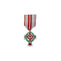 Почетный знак отличия 2 ст Красного Креста с Военным Отличием в виде лаврового венка - иностранная награда Австро-Венгрия реплика