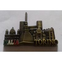 Турин, Италия, магнит на холодильник