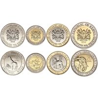 Кения набор 4 монеты 2018 UNC