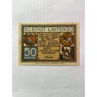 50 пфенигов (нотгельды) Германия г.Лавфен -1402