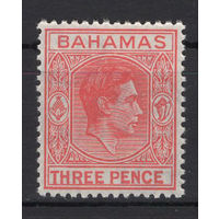 Багамы /Bahamas 1951** 3p Георг VI   Mi#161