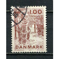 Дания - 1978 - Рыбная промышленность 1Kr - [Mi.669] - 1 марка. Гашеная.  (Лот 7JA)-TG3P52