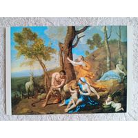 Пуссен. Воспитание Юпитера. Издание Англии