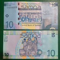 Самоа 10 тала образца 2007 г. UNC