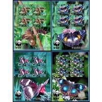 2008 Аитутаки 778KL-781KL Бабочки 38,00 евро