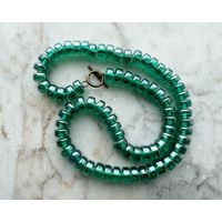 Бусы Чехословакия стекло винтаж