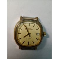 Наручные часы ПОЛЕТ 2614 позолоченные. USSR. Рабочие. Состояние!