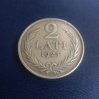 Латвия 2 лата 1925г