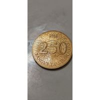 Ливан 250 ливров 2012