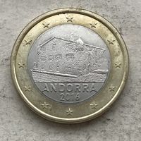 Андорра 1 евро 2016 - Каса-де-ла-Валь, Здание Генерального совета