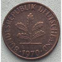 Германия 1 пфенниг 1970 г. G