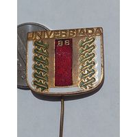 Значок " Универсиада 88  т.м. "