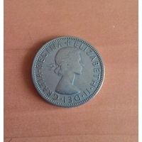 Великобритания, 2 шиллинга (флорин) 1961 года.