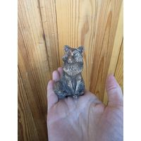 Лот С 1 РУБЛЯ! много лотов! Сувенирная фигурка хитрый Лис под бронзу