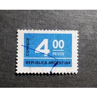 Марка Аргентина 1976 год Стандарт