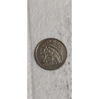 Тринидад и Тобаго 25 цент 2016