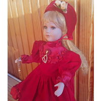 Кукла фарфоровая   (Германия, 42 см)