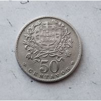 50 эскудо 1962 года Португалия. Португальская Республика. Очень красивая монета!