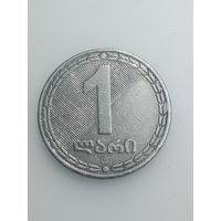 Грузия 1 лари 2006 года .