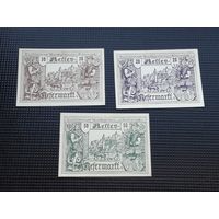 Австрия нотгельд  10 20  50   heller Refermartt 27