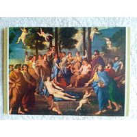 Пуссен. Парнас. Издание Испании. Тиснение