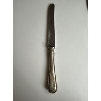 Старинный столовый нож серебро