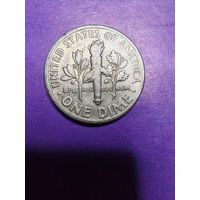 США 10 центов 1 дайм 2020