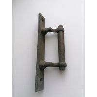 Ручка дверная, старинная, латунная, торги с Рубля