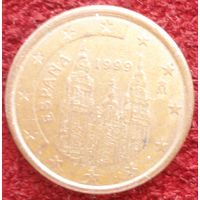 7029:  1 евроцент 1999 Испания