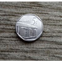 Werty71 Куба 5 сентаво 2000
