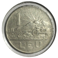 Румыния 1 лей, 1963 (холдер)