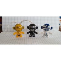 Коллекционные игрушки из Киндер сюрприза. Звёздные войны, 2018г. SE 340, SE 343, SE 344. 15