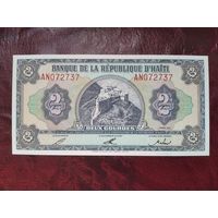 2 гурда Гаити 1992 г.