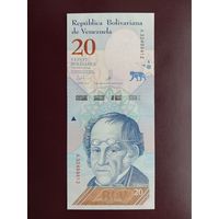 Венесуэла 20 боливаров 2018 UNС