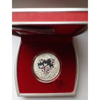 20 рублей 2010 г.Мое сердце.В футляре.Редкая.