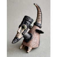 Байкер. Авторская керамика. Олег Ткачёв