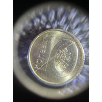 Брак 10 копеек РБ. Полный раскол штемпеля