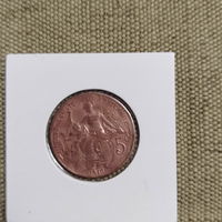 Франция 5 сантимов, 1916