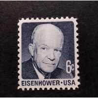 США\а72\ 1970 президент. чистая клей б\н