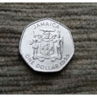 Werty71 Ямайка 1 доллар 1999 семигранный