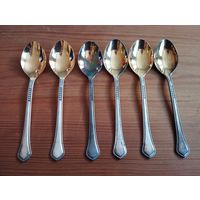 Ложки кофейные Элеганс, мельхиор. Таллин, СССР