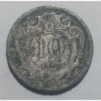 10 геллеров 1893