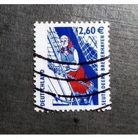 Марка Германия 2003 год Достопримечательности