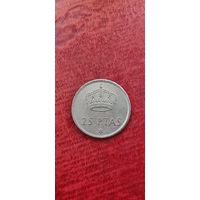 Испания 25 песет 1975