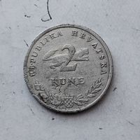 2 куны 2009 года Хорватия. Республика Хорватия. Единственная на аукционе!